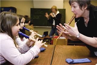 Musikunterricht in der GGS Richardstrasse - Düsseldorf